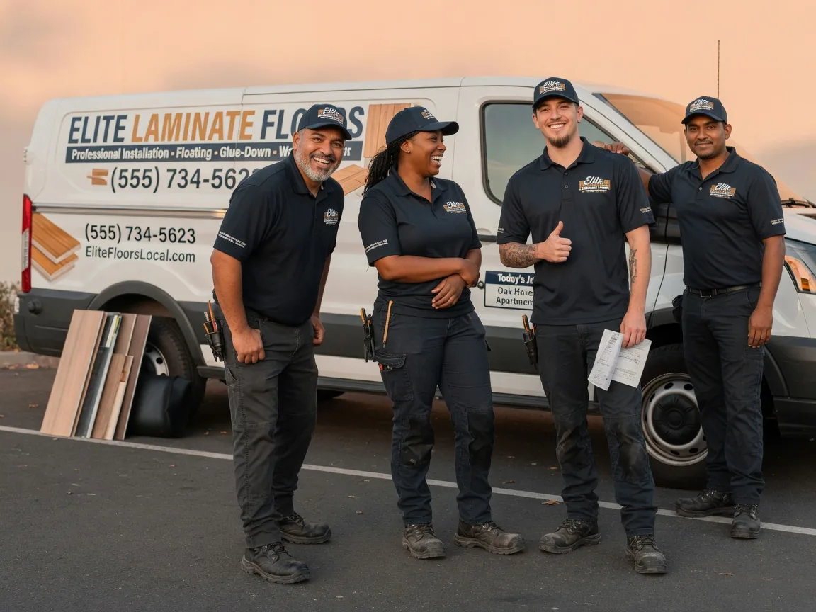 Laminate flooring installation company in Henderson, MI